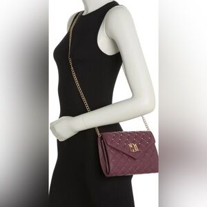 Badgley Mischka Crossbody Diamond Quilted